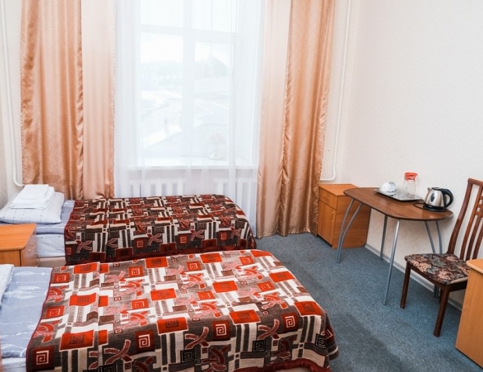 Эконом 3-местный 2-комнатный (корпус 1) - Санаторий «Якты-Куль» Зеленая поляна